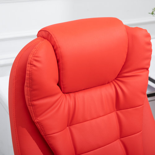 Winston Porter Yeldell Faux Leather Commercial Use Gaming Chair with